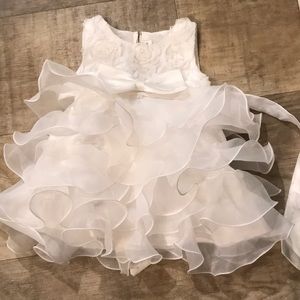 Infant white dress